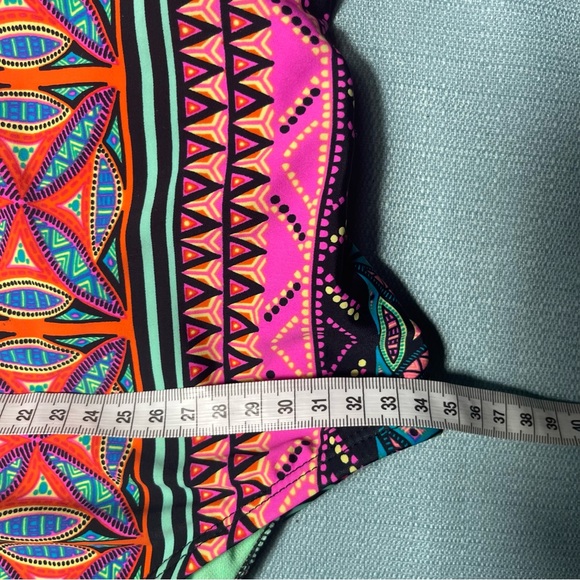 Hobie Treasure Strapless One Piece Swimsuit Junior's Sz M - Picture 13 of 16